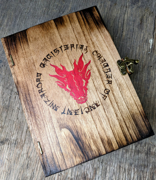 Dragon D&D Dice Box Dice Tray Dungeons and Dragons dice box