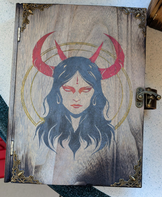 Teifling D&D Dice Box Dice Tray Dungeons and Dragons dice box