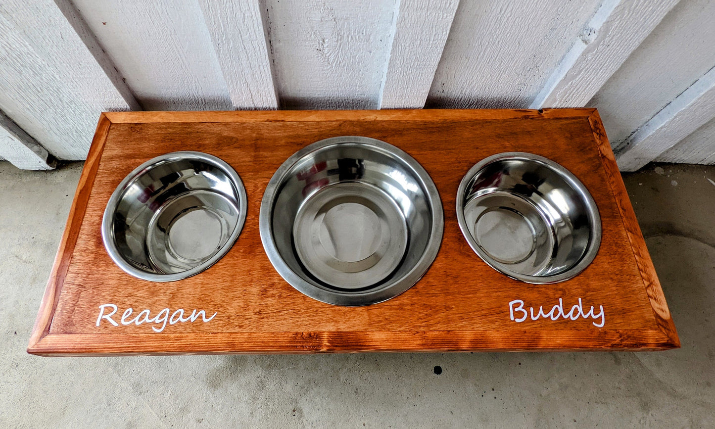 Standing Dog Bowl Feeder