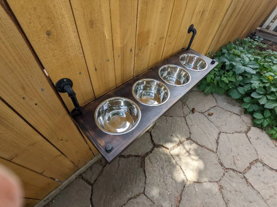 4 bowl dog feeder clearance