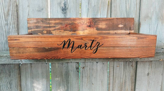 personalized dog leash holder, wood dog leash holder, custom dog leash holder, dog leash holder, personalized leash holder for wall